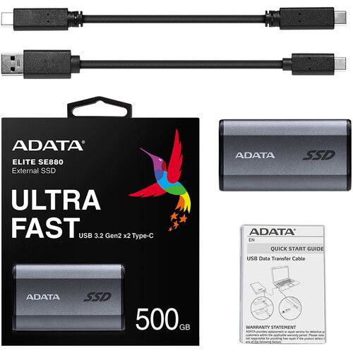Внешний SSD накопитель A-DATA SE880, 500GB— фото №5