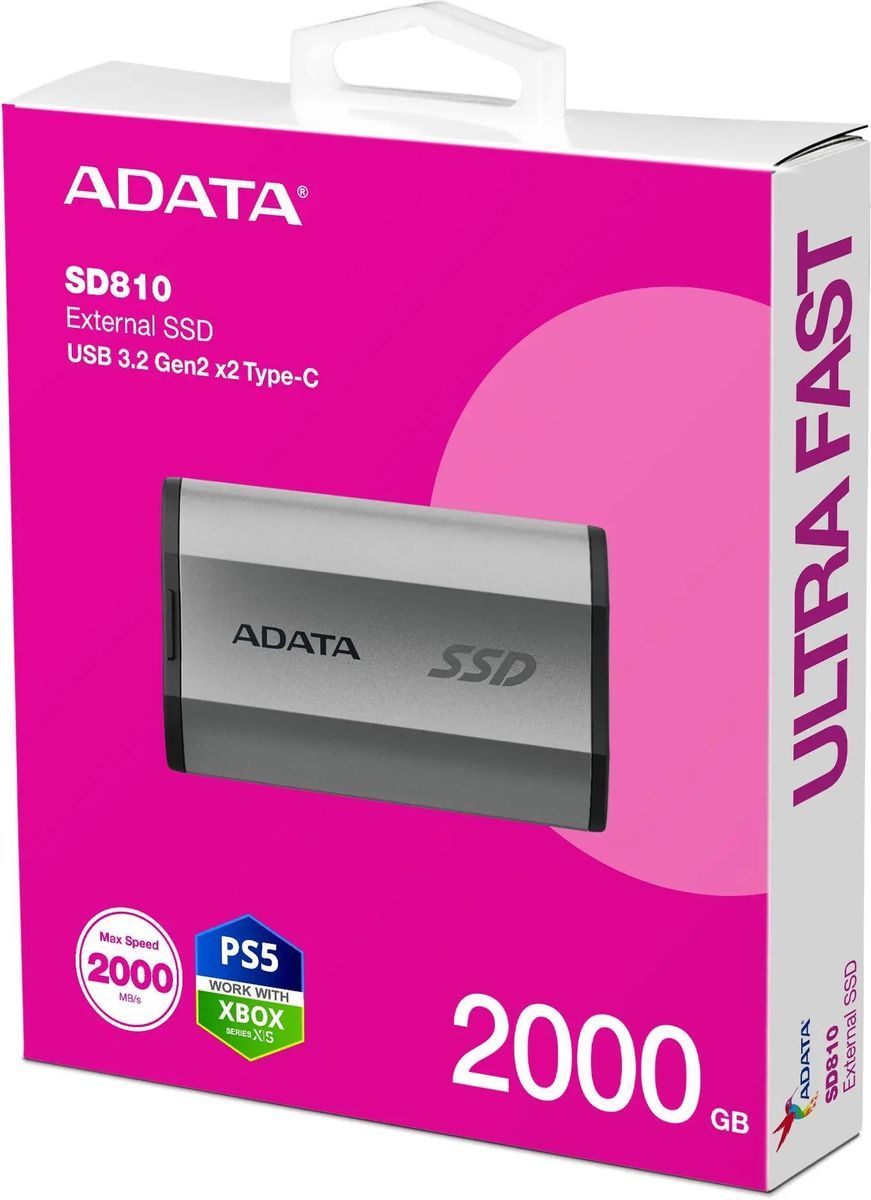 Внешний SSD накопитель A-DATA SD810, 2000GB— фото №5