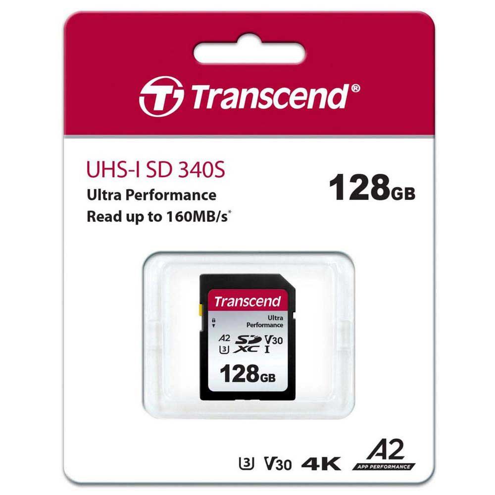 Карта памяти SDXC Transcend 340S, 128GB— фото №1