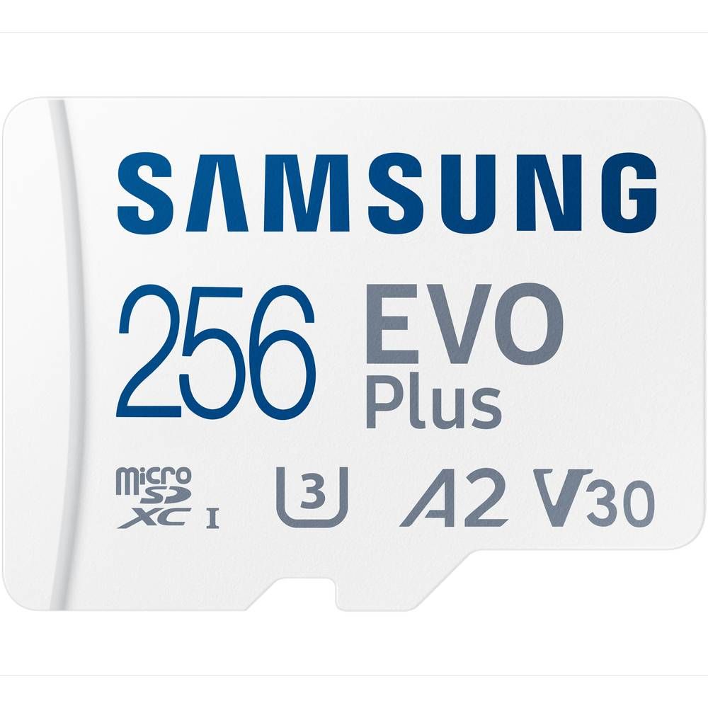 Карта памяти microSDXC Samsung EVO Plus, 256GB— фото №0