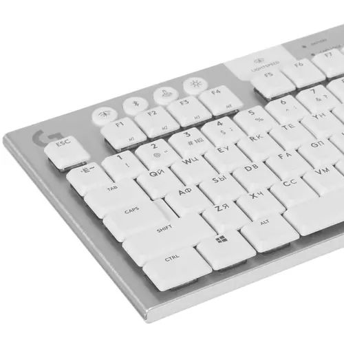 Клавиатура Logitech G915 TKL Lightspeed, белый— фото №1