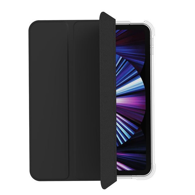 Чехол-книжка VLP Dual Folio для iPad mini (6‑го поколения) (2021), полиуретан, черный— фото №0