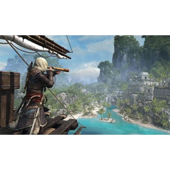 Игра PS4 Assassin's Creed IV. Черный флаг, (Русский язык), Стандартное издание— фото №1