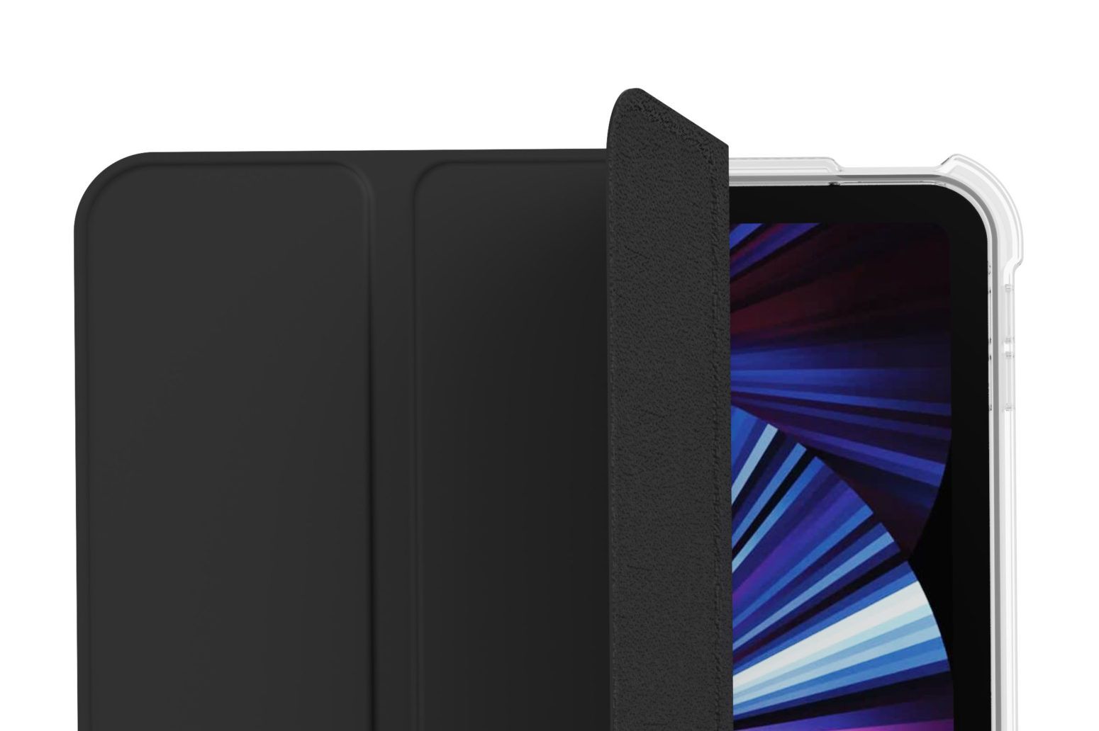Чехол-книжка VLP Dual Folio для iPad Pro 12.9″ (5-го поколения), полиуретан, черный— фото №2