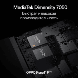 Смартфон OPPO Reno11 F 5G 6.7″ 256Gb, голубой— фото №9