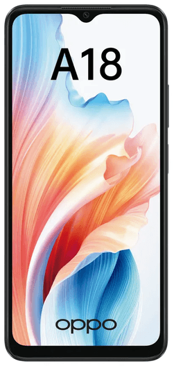 Смартфон OPPO A18 6.56″ 128Gb, черный— фото №1