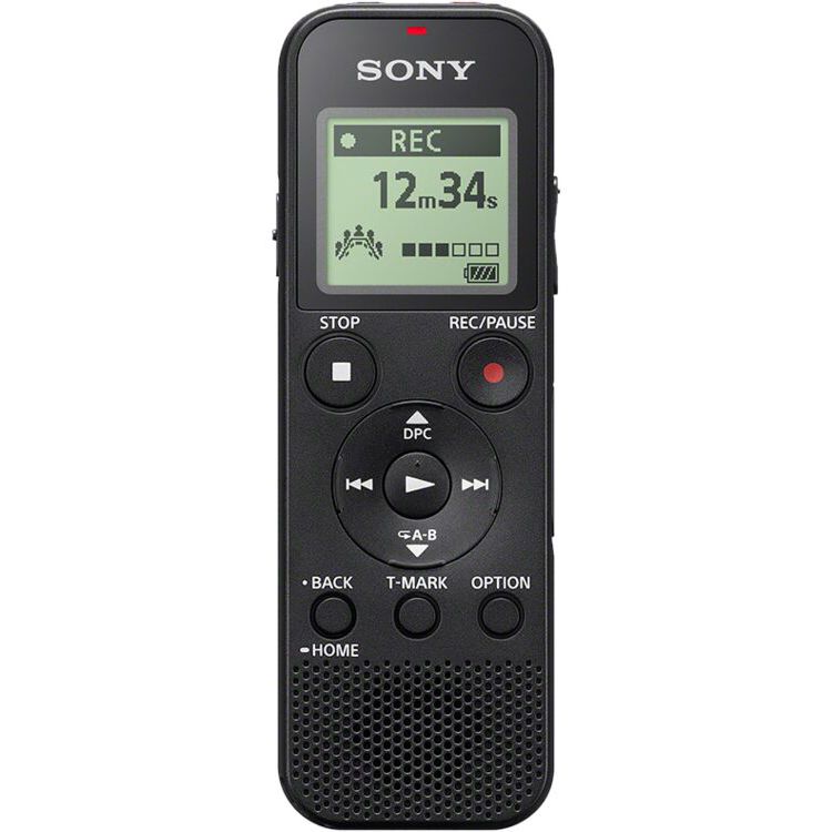 Диктофон Sony ICD-PX370 4GB, черный— фото №0