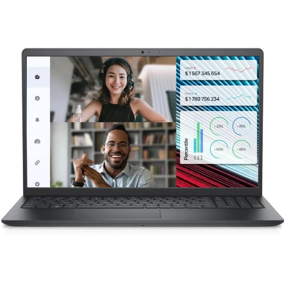 Ноутбук Dell Vostro 3520 15.6″/Core i3/8/SSD 512/UHD Graphics/Linux/черный— фото №0