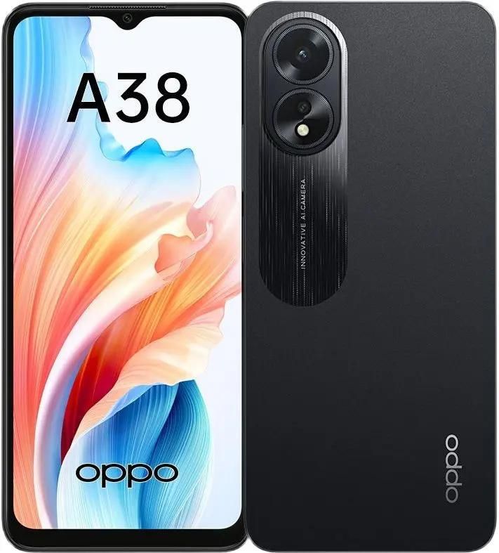 Смартфон OPPO A38 6.56″ 128Gb, черный— фото №0