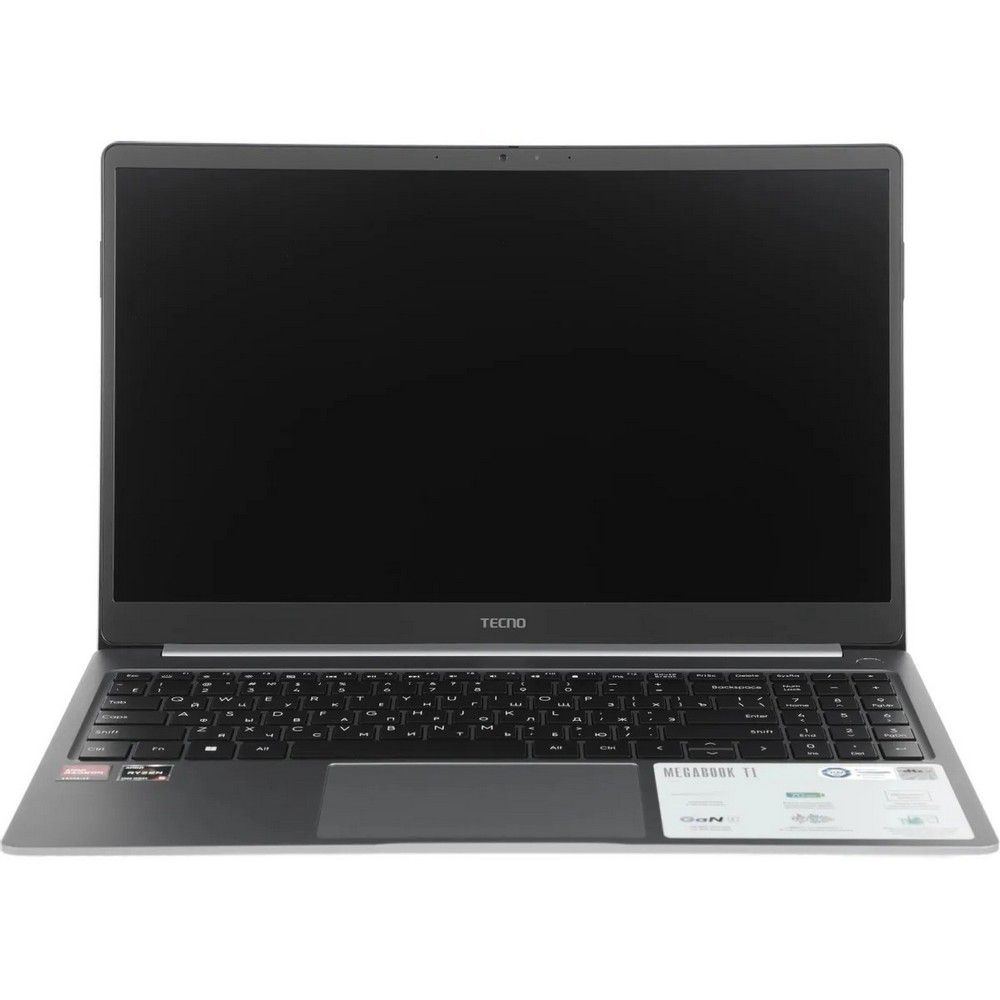 Ноутбук Tecno Megabook T1 15.6″/Ryzen 5/16/SSD 1024/Radeon Graphics/FreeDOS/серый— фото №3