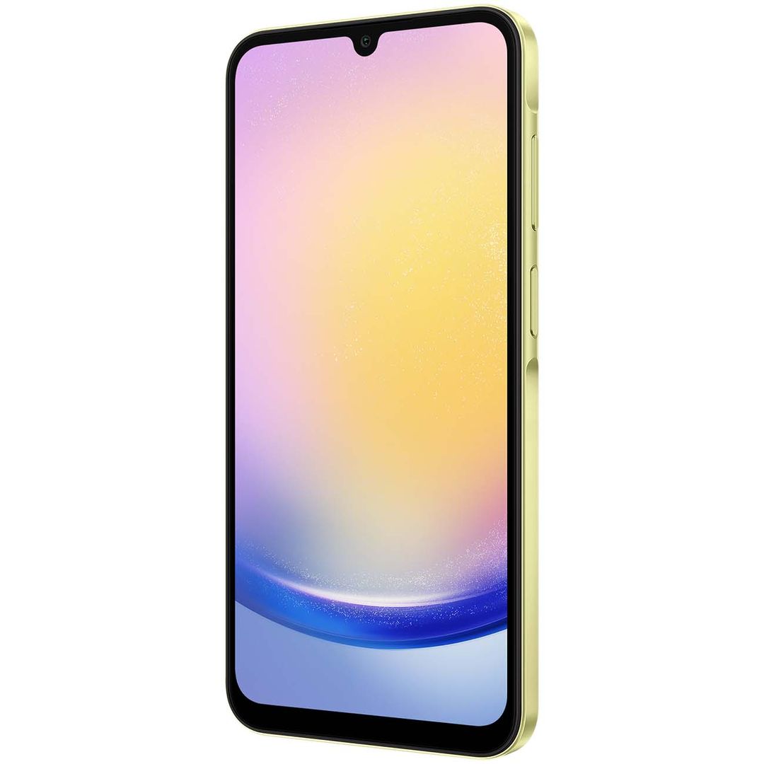 Смартфон Samsung Galaxy A25 5G 128Gb, желтый (РСТ)— фото №3