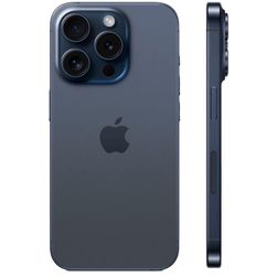 Apple iPhone 15 Pro nano SIM+eSIM 1024GB, синий титан— фото №1