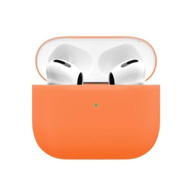 Чехол VLP Soft Touch оранжевый, для AirPods 3— фото №0