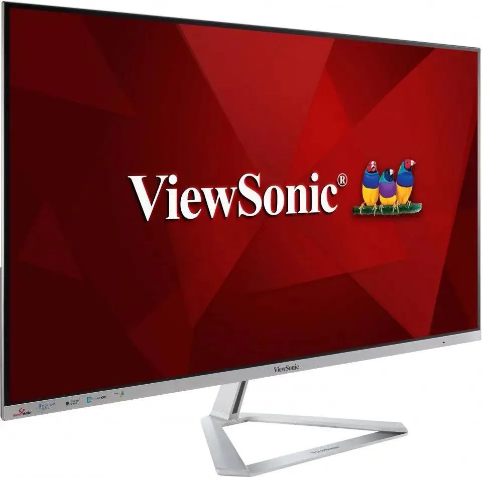 Монитор ViewSonic VX3276-MHD-3 32″, серебристый— фото №1