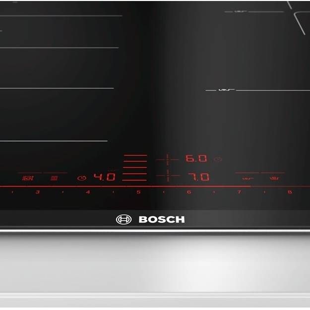 Варочная панель Bosch Serie 8 PXE675DC1E индукционная черный— фото №1