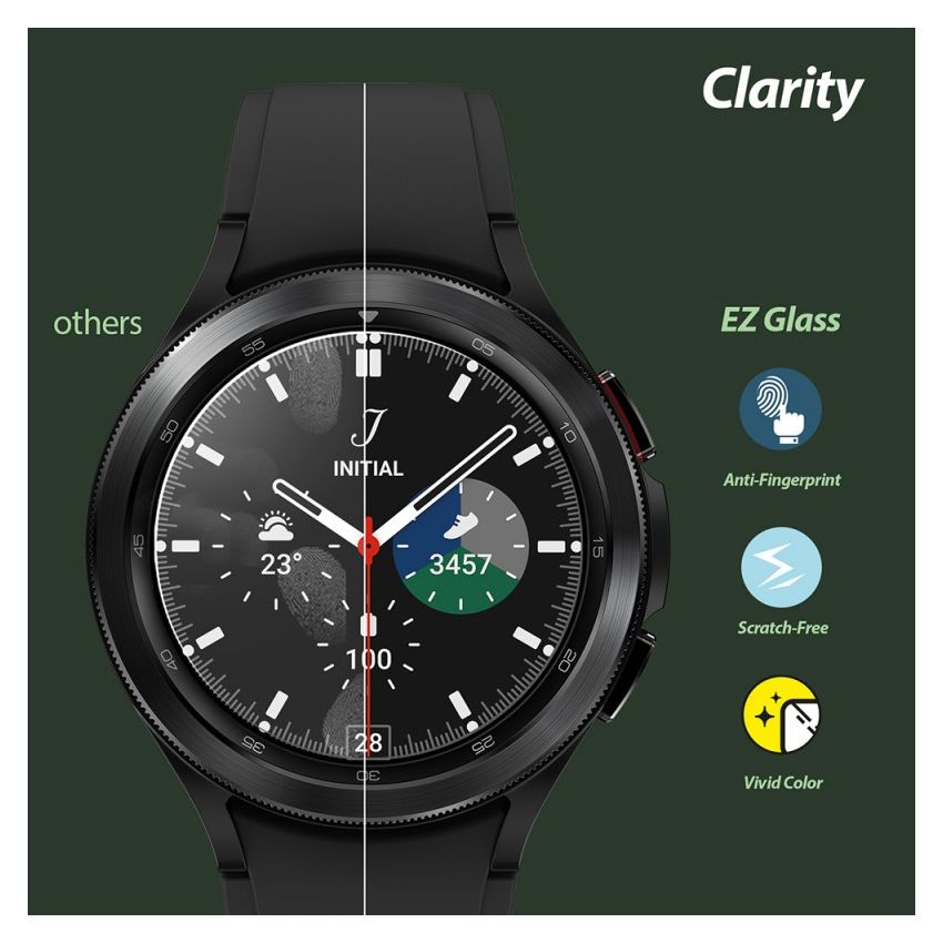 Защитное стекло Whitestone EZ glass для Galaxy Watch4 46mm— фото №3