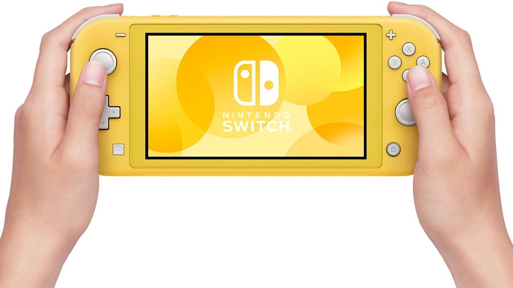 Игровая консоль Nintendo Switch Lite, желтый— фото №2