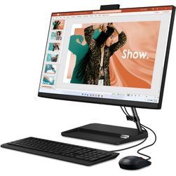 Моноблок Lenovo IdeaCentre AIO 3 24IAP7 23.8″, черный— фото №1