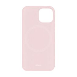 Чехол-накладка uBear Touch Mag Case для iPhone 13 mini, силикон, светло-розовый— фото №2