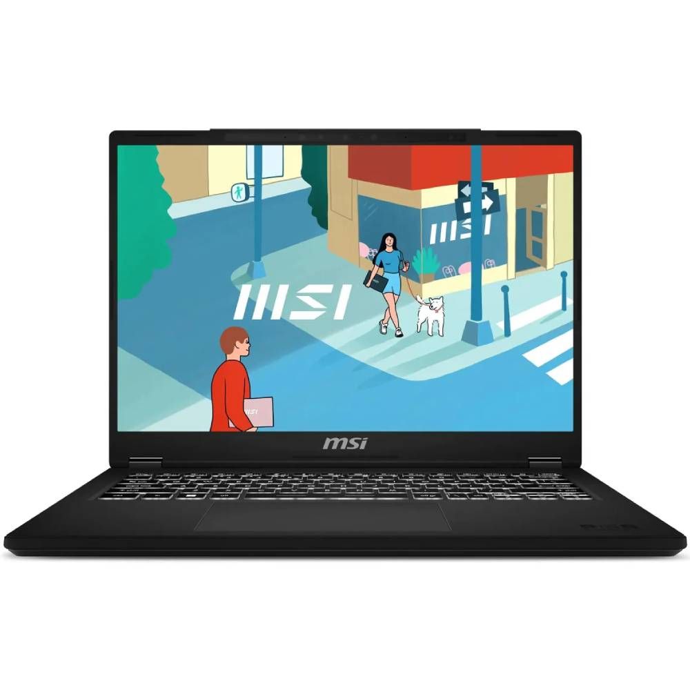 Ноутбук MSI Modern 14 H D13MG-088XRU 14″/Core i5/16/SSD 512/Iris Xe Graphics/FreeDOS/черный— фото №0