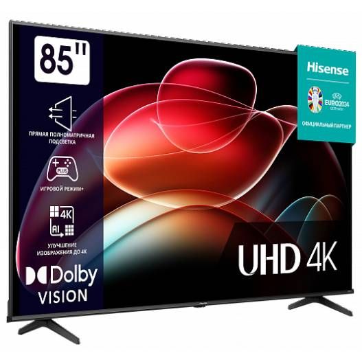 Телевизор Hisense 85A6K, 85″, черный— фото №2