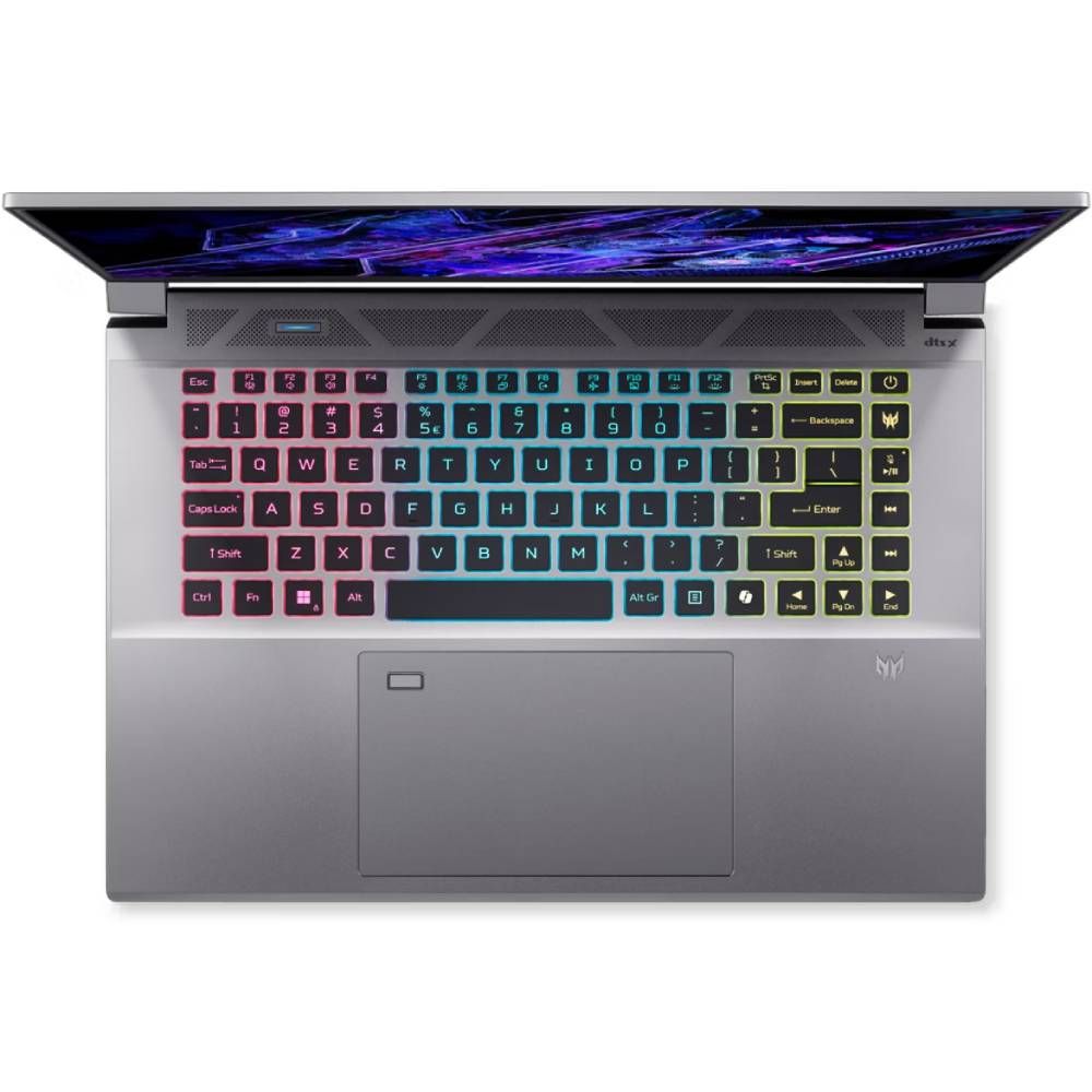 Ноутбук Acer Predator Triton Neo 16 PTN16-51-936A 16″/Core Ultra 9/32/SSD 2048/4070 для ноутбуков/Windows 11 Home 64-bit/серебристый— фото №4