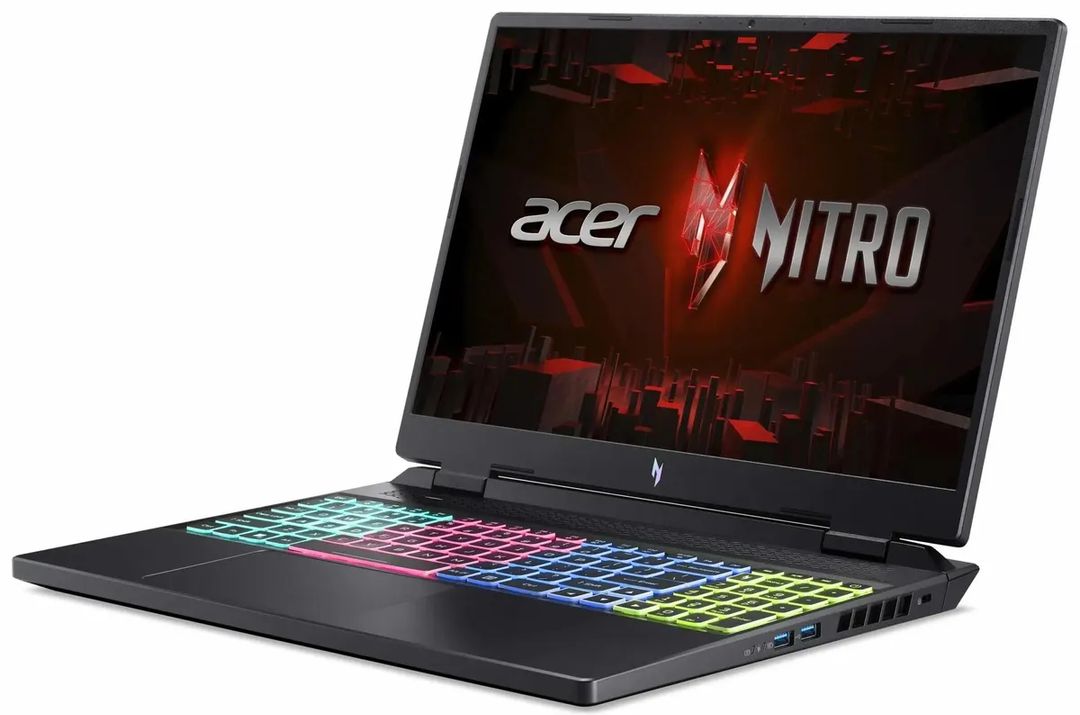 Ноутбук Acer Nitro 16 AN16-41 16″/Ryzen 5/16/SSD 512/4050 для ноутбуков/no OS/черный— фото №2
