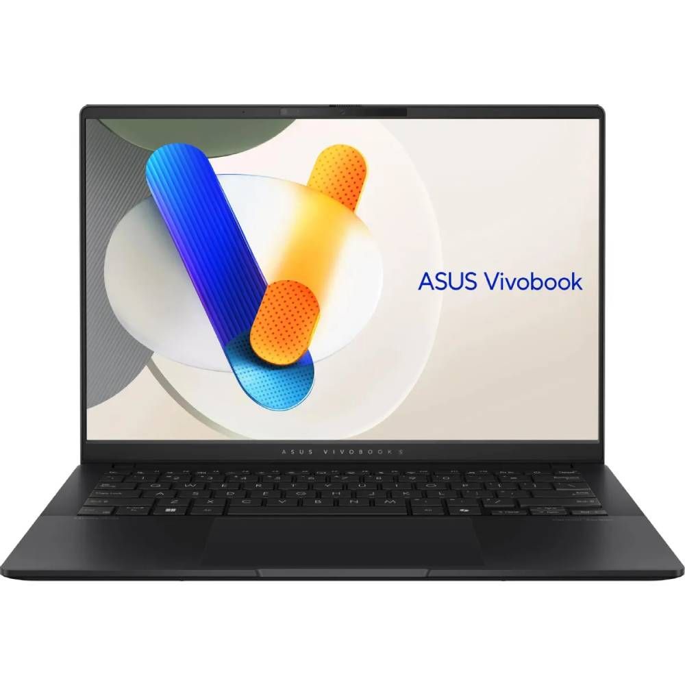 Ноутбук Asus VivoBook S14 OLED M5406NA-QD109 14″/Ryzen 5/16/SSD 1024/Radeon Graphics/no OS/черный— фото №0