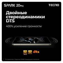 Смартфон Tecno Spark 20 Pro 6.8″ 256Gb, голубой— фото №11