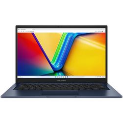 Ноутбук Asus VivoBook X1404VA [X1404VA-EB416W 14″/Core i5/8/SSD 512/Iris Xe Graphics/Windows 11 Home 64-bit/синий— фото №0