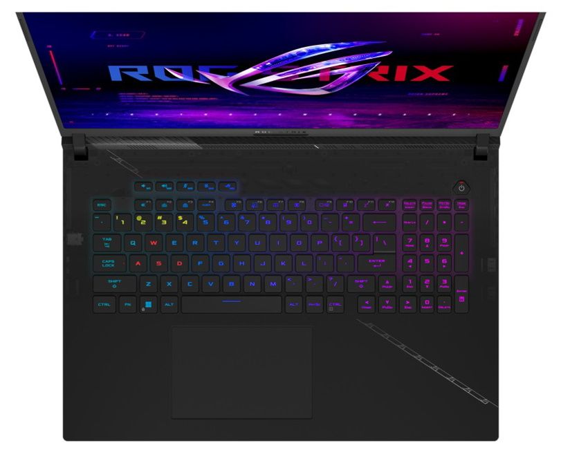 Ноутбук Asus ROG Strix SCAR 18 G834JZ-N6021 18″/Core i9/32/SSD 1024/4080 для ноутбуков/no OS/черный— фото №3