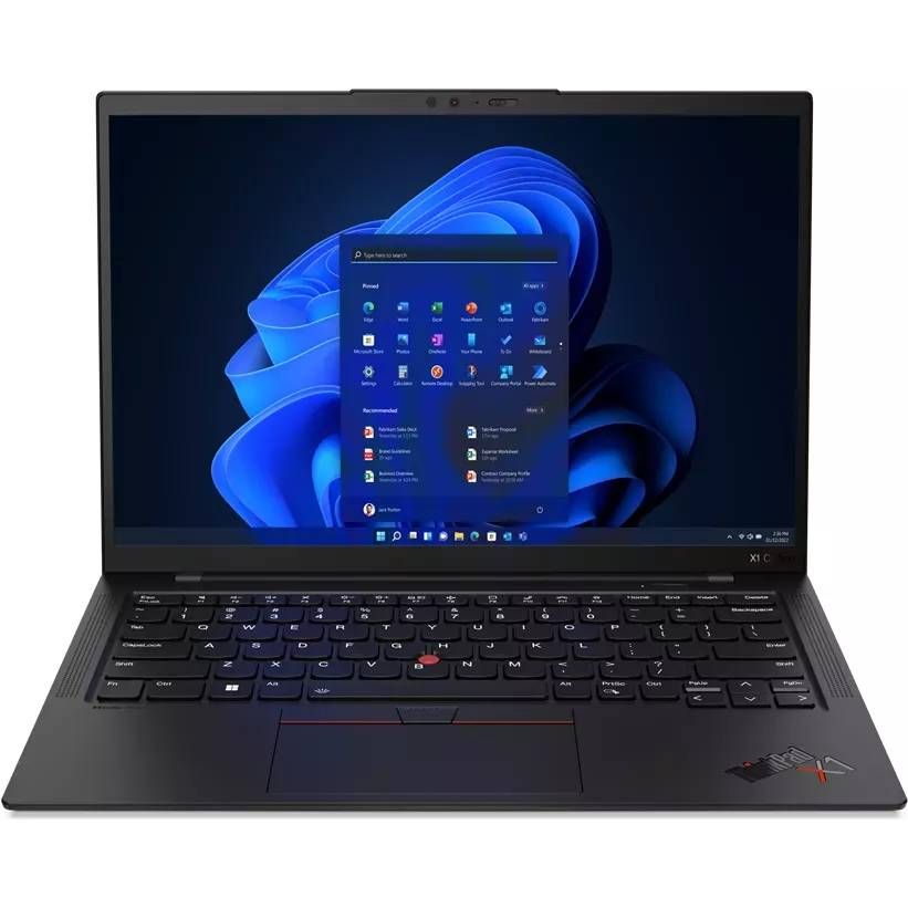 Ультрабук Lenovo ThinkPad X1 Carbon G11 14″/Core i7/32/SSD 1024/Iris Xe Graphics/Windows 11 Pro 64-bit/черный— фото №0