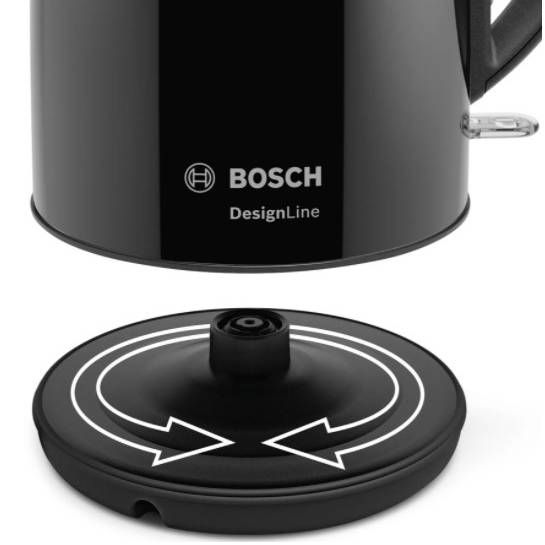 Чайник Bosch DesignLine TWK3P423 черный— фото №6