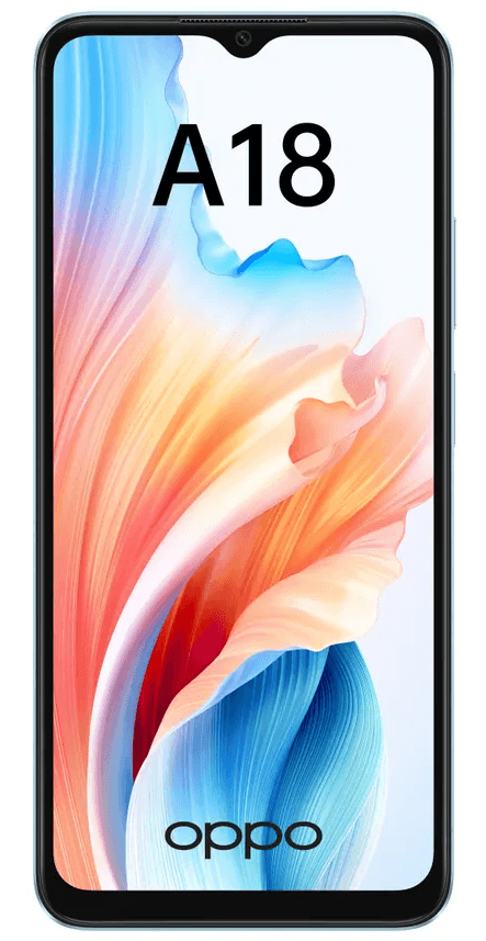 Смартфон OPPO A18 6.56″ 128Gb, голубой— фото №1