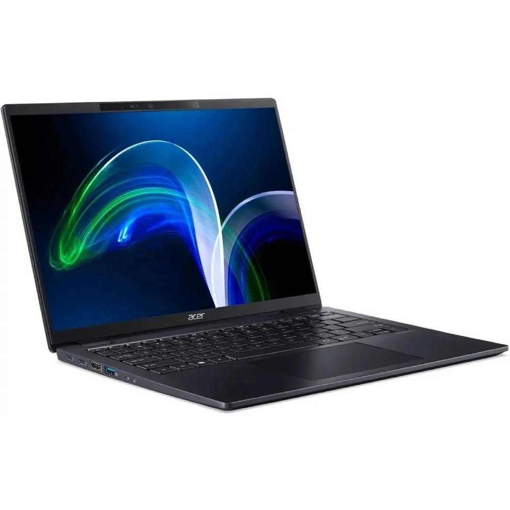 Ноутбук Acer TravelMate P6 TMP614P-52-74QX 14″/Core i7/16/SSD 512/Iris Xe Graphics/Windows 11 Pro 64-bit/черный— фото №1