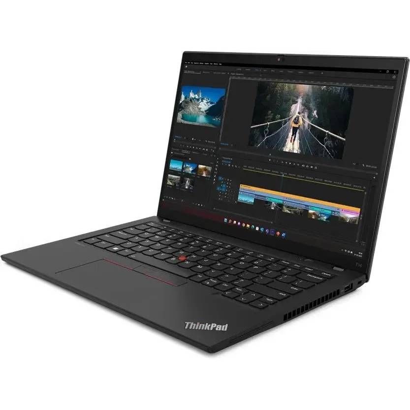 Ноутбук Lenovo ThinkPad T14 G4 14″/Core i7/16/SSD 512/MX550/Windows 11 Pro 64-bit/черный— фото №1