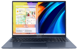 Ноутбук Asus VivoBook 16X M1603QA-MB120 16″/Ryzen 5/8/SSD 512/Radeon Graphics/no OS/синий— фото №0
