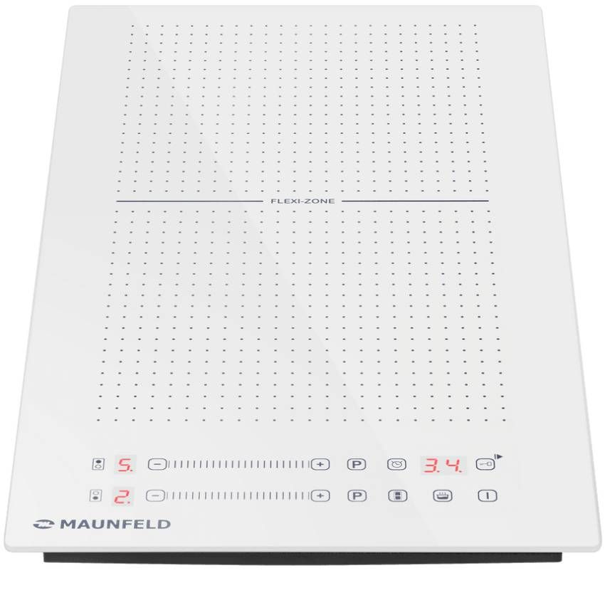 Варочная панель Maunfeld CVI292S2FWH индукционная белый— фото №1