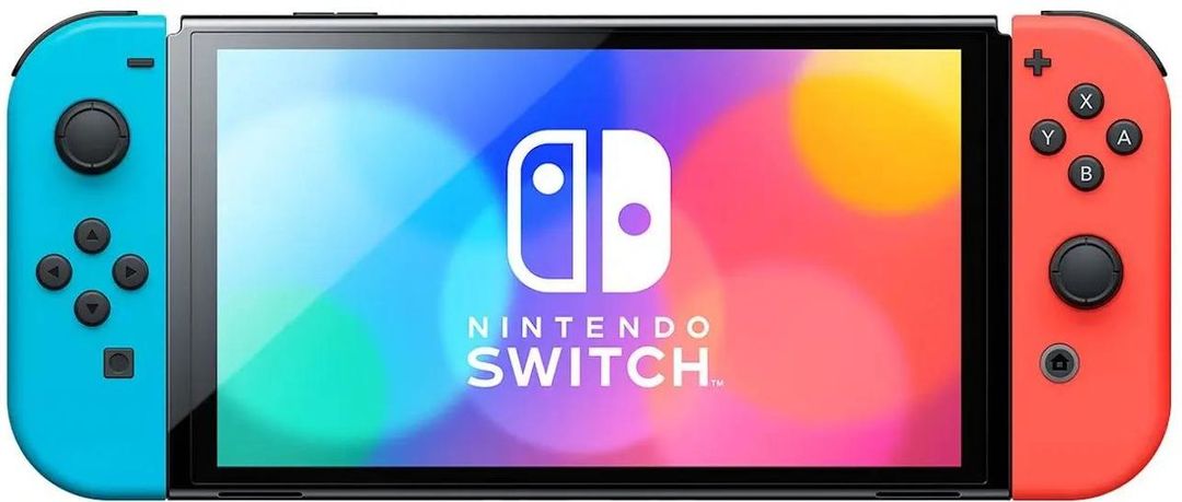 Игровая консоль Nintendo Switch OLED Neon— фото №0