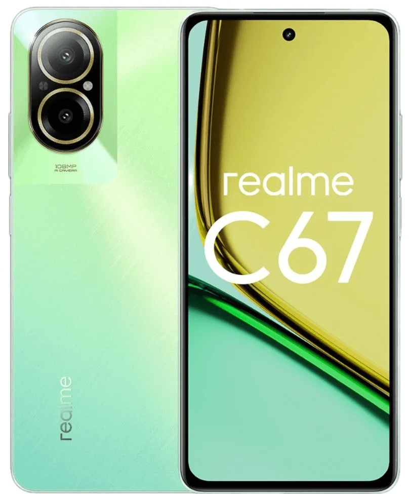 Смартфон Realme C67 6.72″ 256Gb, зеленый— фото №0