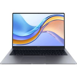 Ноутбук HONOR MagicBook X16 16″/Core i5/16/SSD 512/UHD Graphics/no OS/серый— фото №0