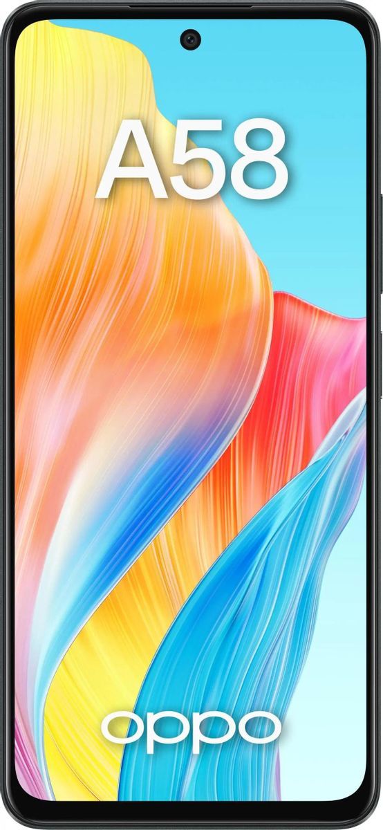 Смартфон OPPO A58 6.72″ 128Gb, черный— фото №1